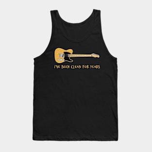 Clean For Years - Clean Tone Electric Guitar Tank Top